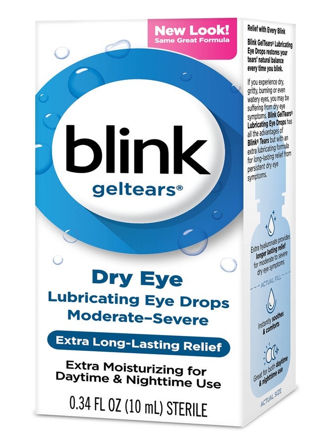 blink Gel Tears Lubricating Eye Drops 10 mL (Pack of 6) - Image 3